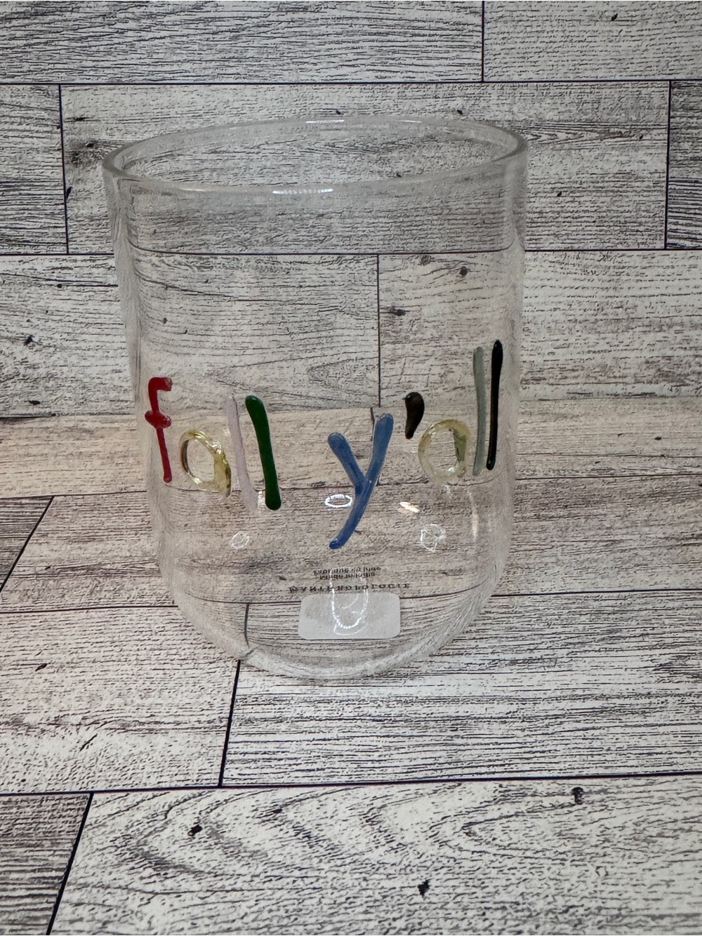 Anthropologie Love Notes Juice Glasses—Set of 2